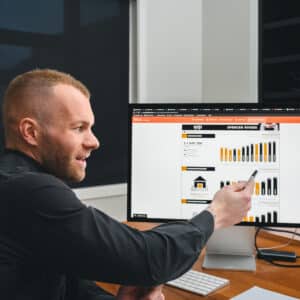 home value estimator being shown by top calgary realtor spencer rivers