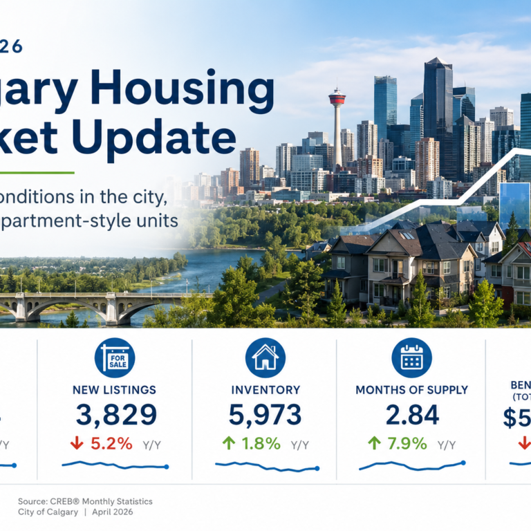 calgary real estate market update april 2026